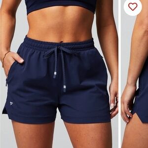 Fabletics Navy Athletic Shorts